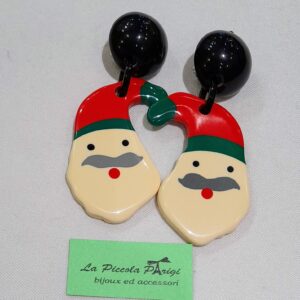 Marion Godart Orecchini Babbo Natale