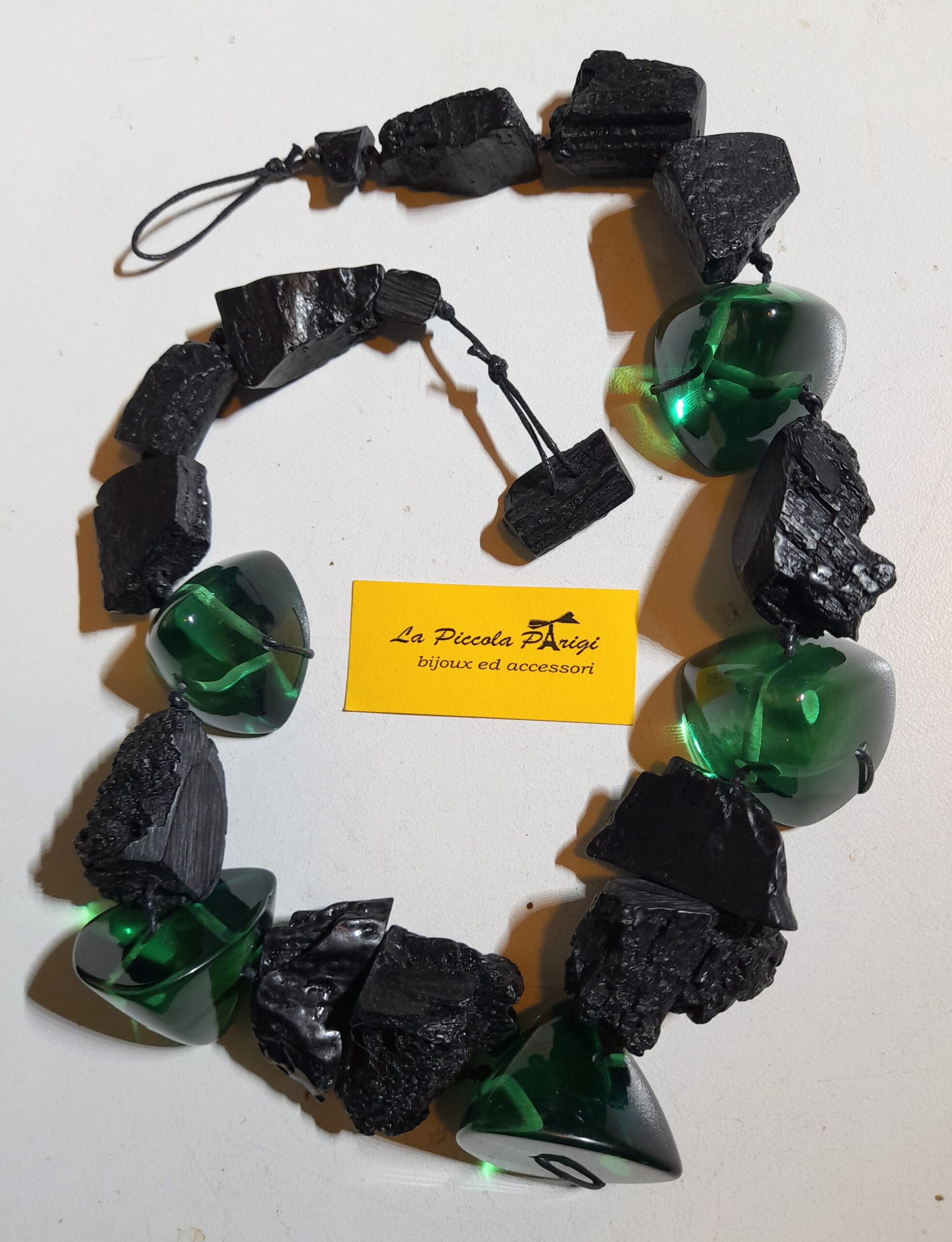 Sobral Collana Carbone Corta