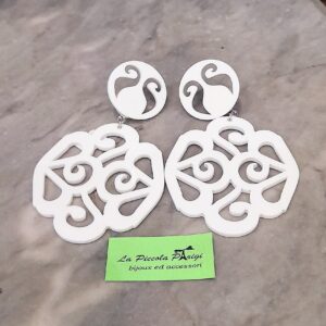 Jean Marie Poinot Orecchini Pizzo Grande