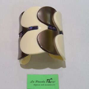 Jean Marie Poinot Bracciale Cuori Sovrapposti