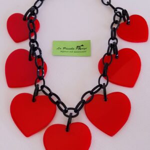 Marion Godart Collana Cuori Charms