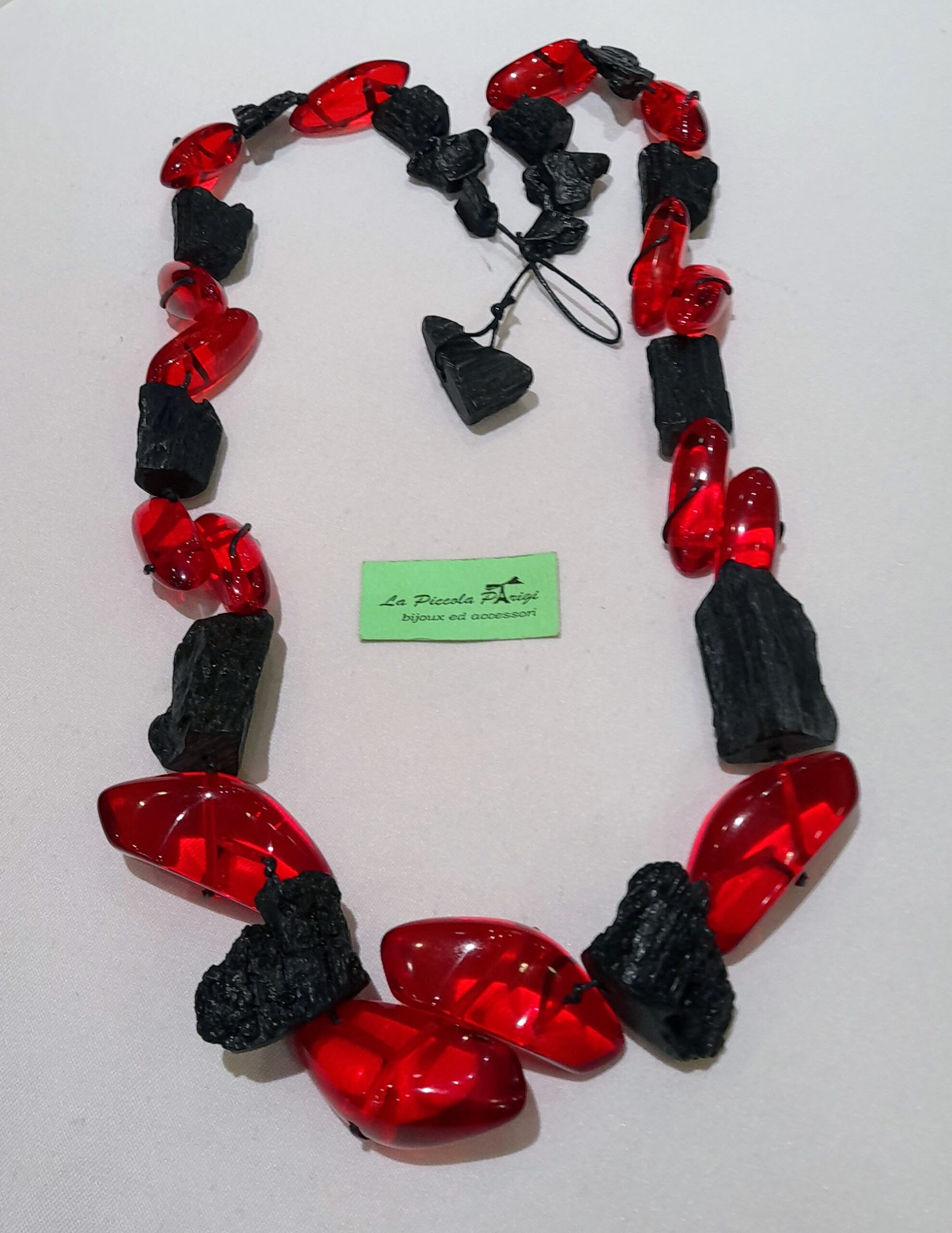 Sobral Collana Carbone Lunga
