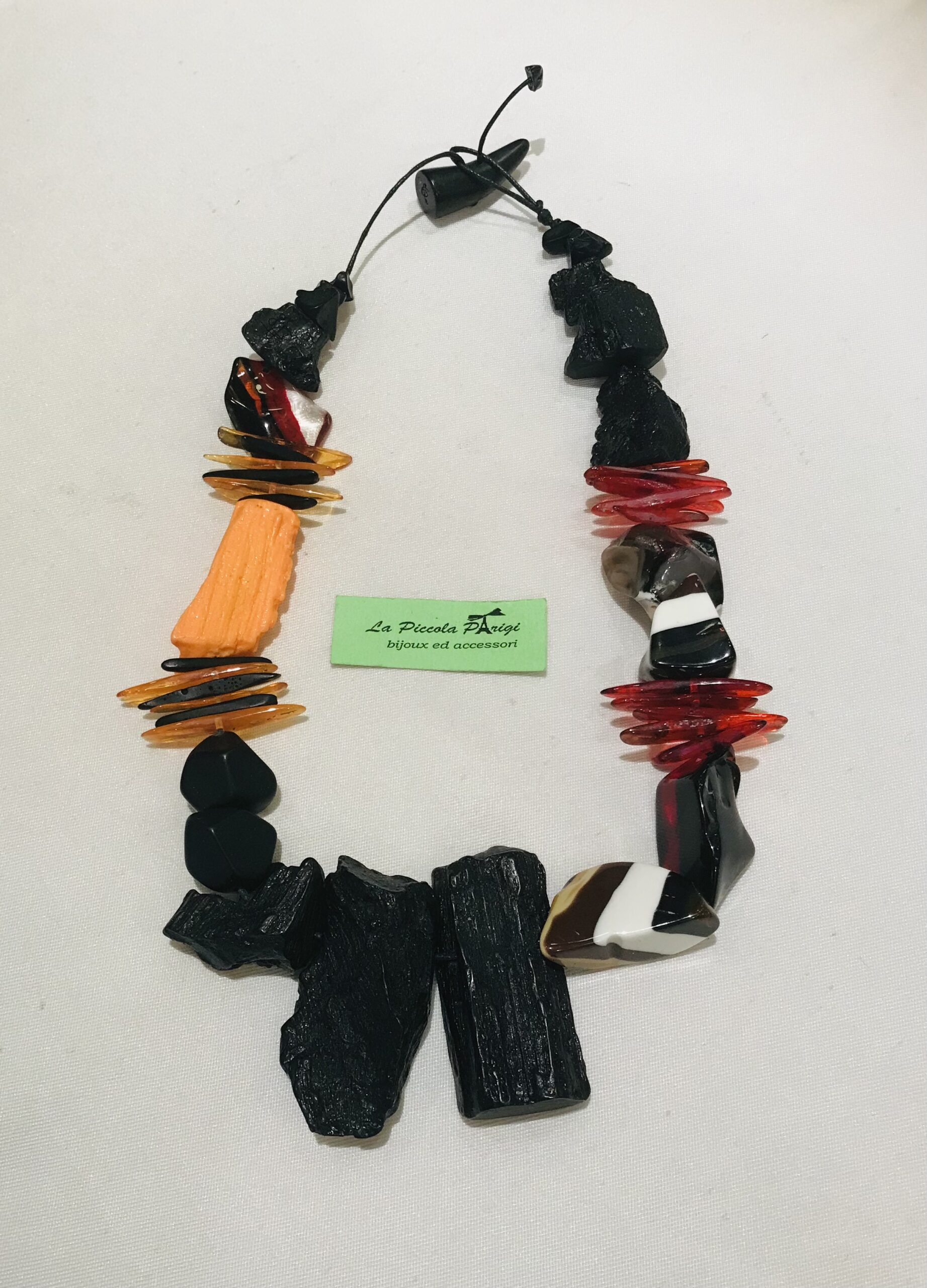 Sobral Collana Carbone Corta